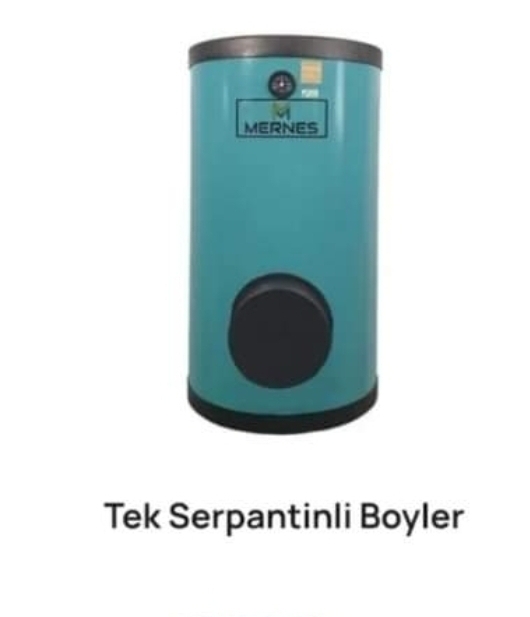 MERNES TEK SERPANTİNLİ BOYLER 100lt